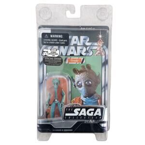 Star Wars Greedo Action Figure the Saga Collection Ultimate Galactic Hunt